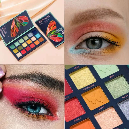 EyeShadow Palette BEAUTY GLAZED - myglowmuse