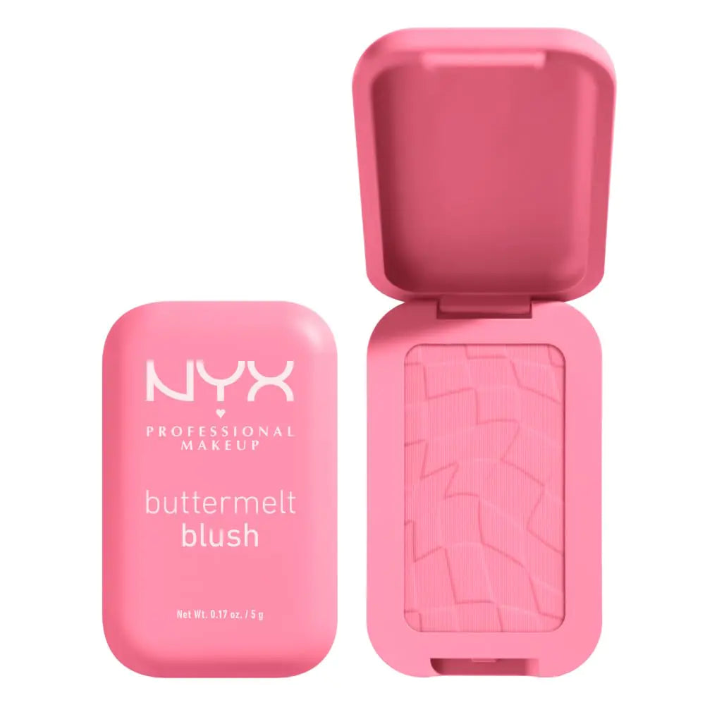 NYX Buttermelt Powder Blush – Vegan, Long-Lasting