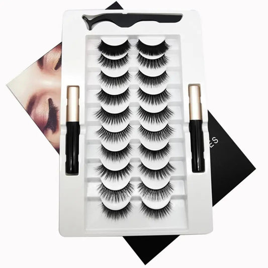 False eyelashes - myglowmuse