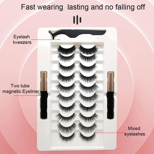 False eyelashes - myglowmuse