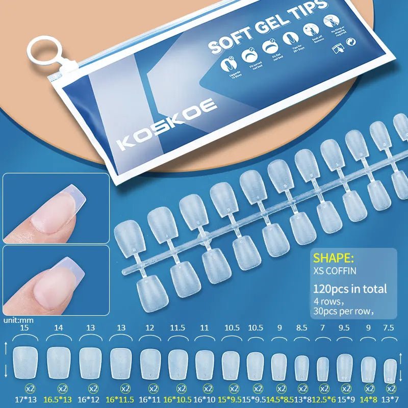 False Nails Set - myglowmuse