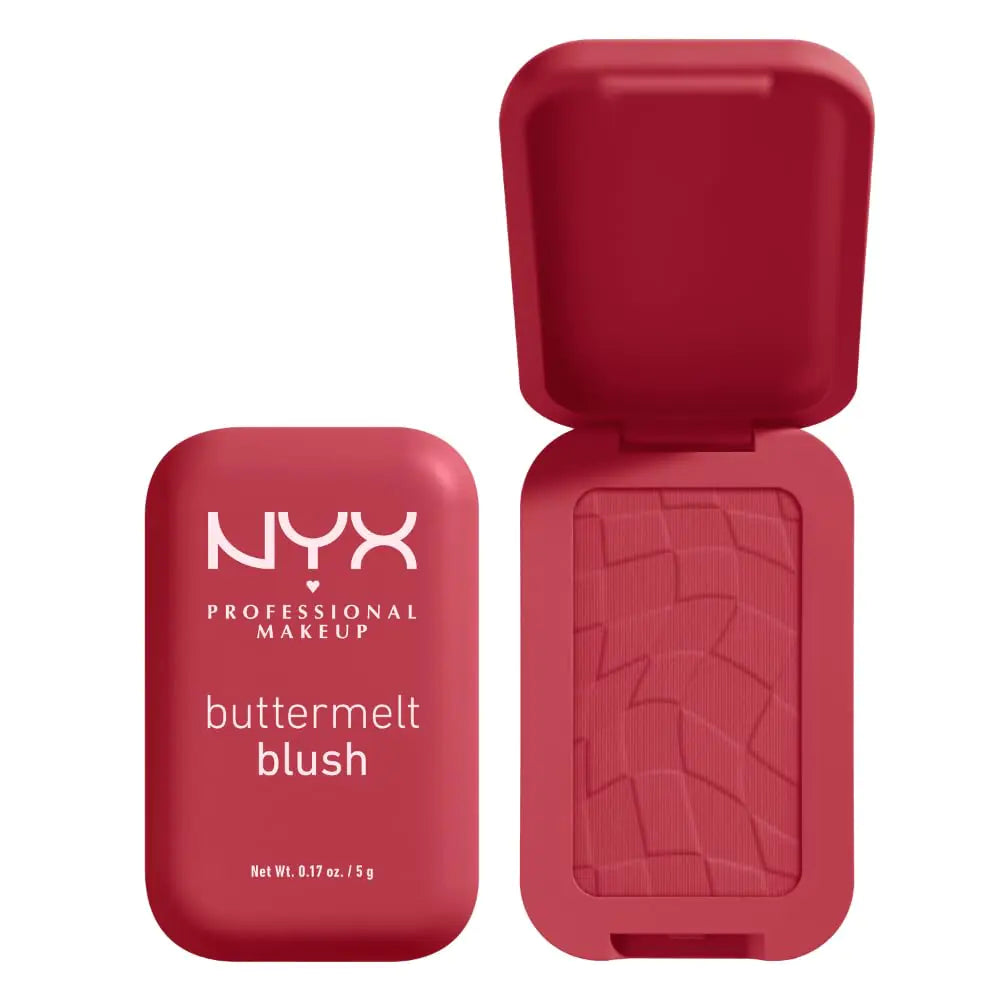 NYX Buttermelt Powder Blush – Vegan, Long-Lasting