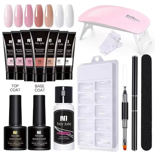 Lamp Nail Gel Set NEE JOLIE - myglowmuse