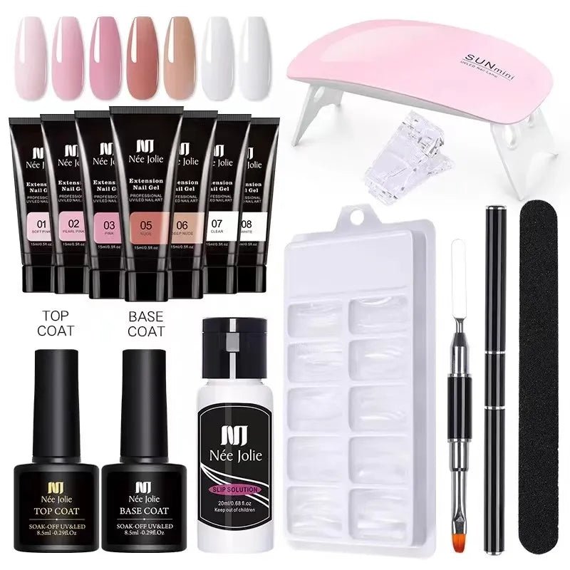 Lamp Nail Gel Set NEE JOLIE - myglowmuse