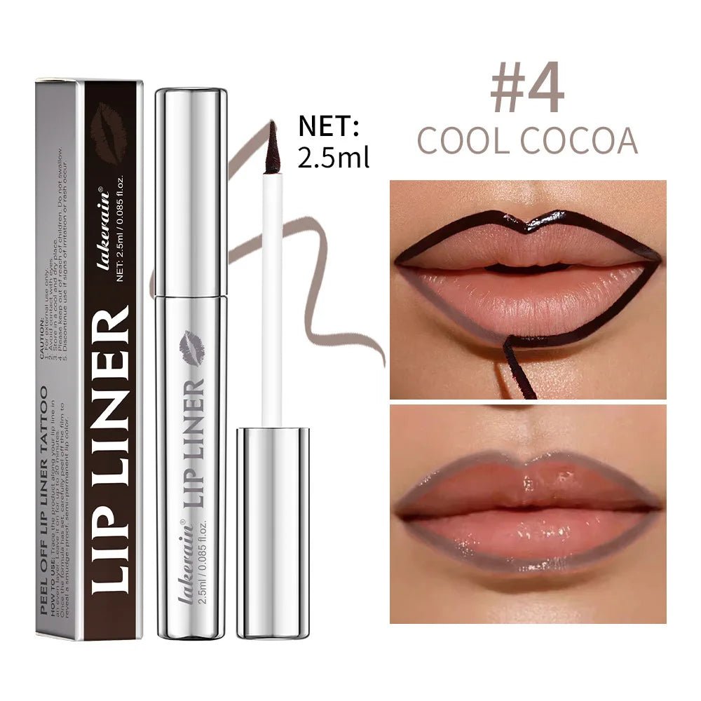 Lip Liner Lipgloss Waterproof LAKERAIN - myglowmuse