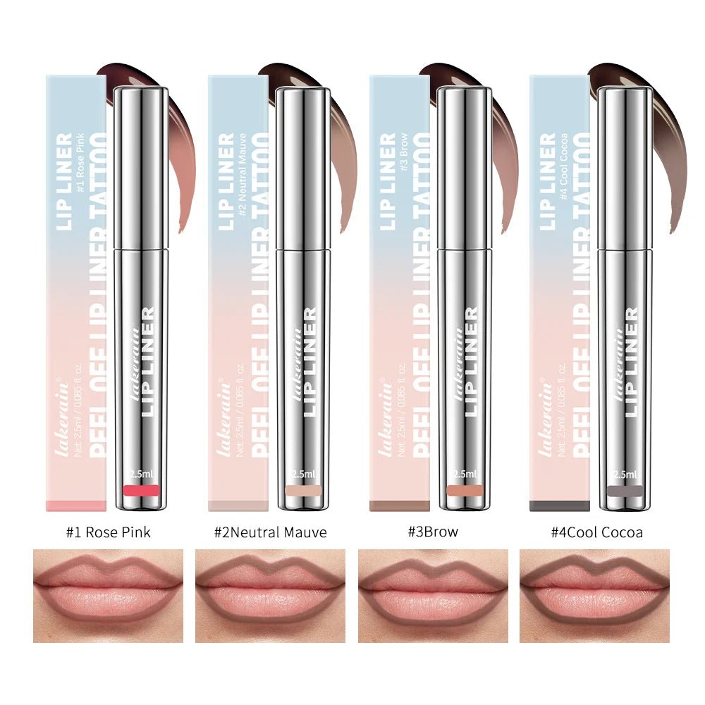 Lip Liner Lipgloss Waterproof LAKERAIN - myglowmuse