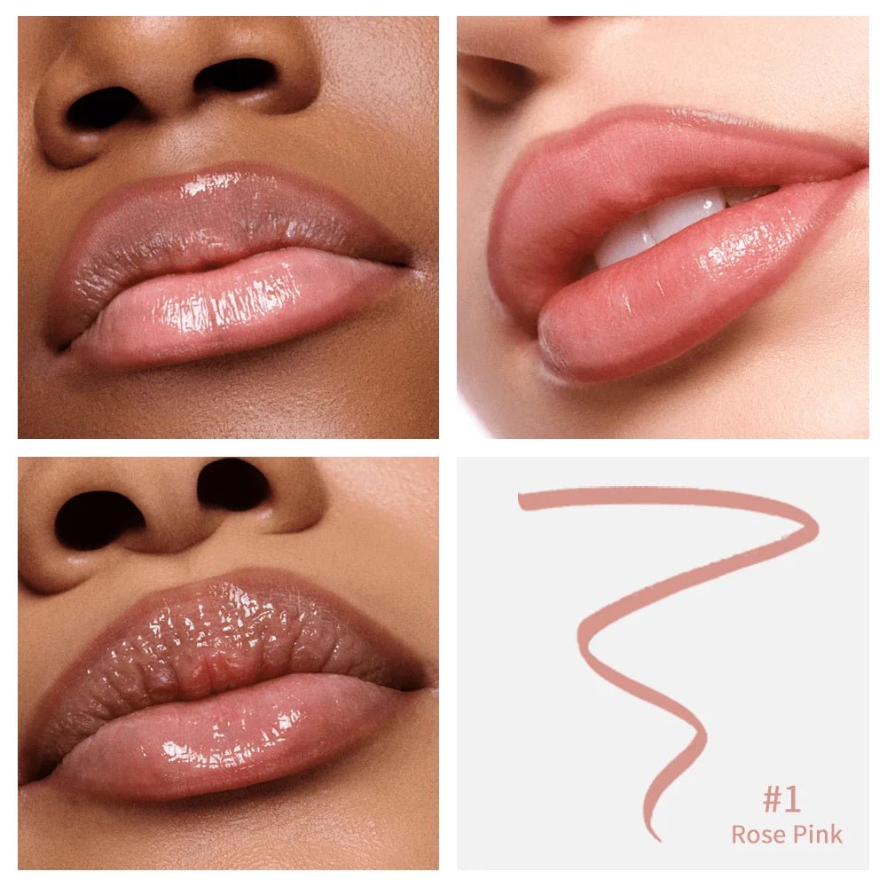 Lip Liner Lipgloss Waterproof LAKERAIN - myglowmuse