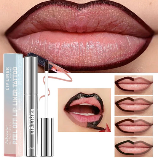 Lip Liner Lipgloss Waterproof LAKERAIN - myglowmuse