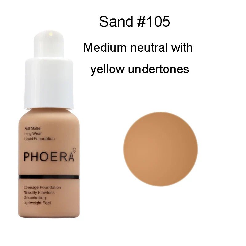 Makeup Foundation PHORA - myglowmuse
