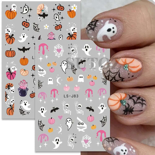 Manicure Sticker Halloween - myglowmuse