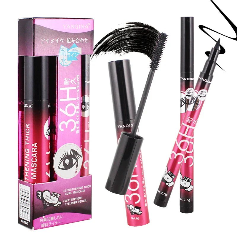 Mascara + Eyeliner YANQINA - myglowmuse
