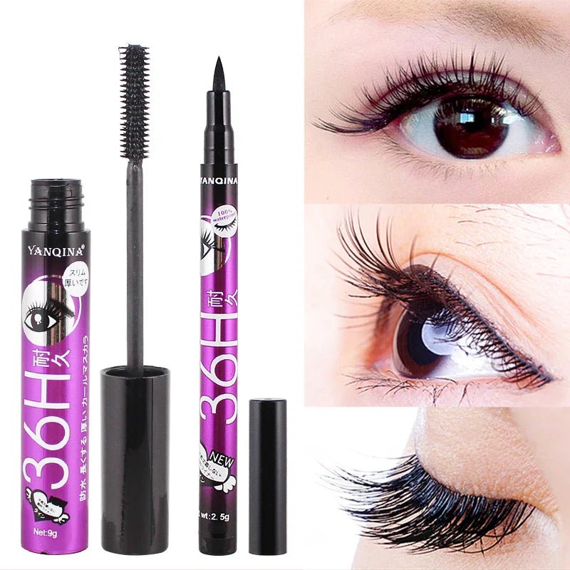 Mascara + Eyeliner YANQINA - myglowmuse