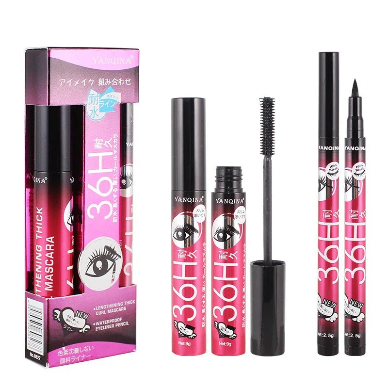 Mascara + Eyeliner YANQINA - myglowmuse