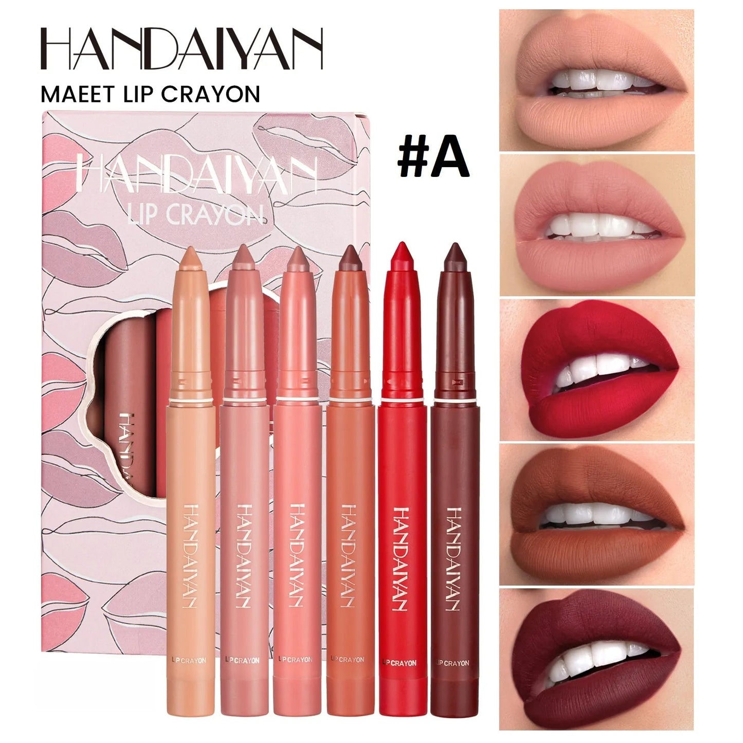 Matte Lip Liner HANDAIYAN - Oferta maquillajes