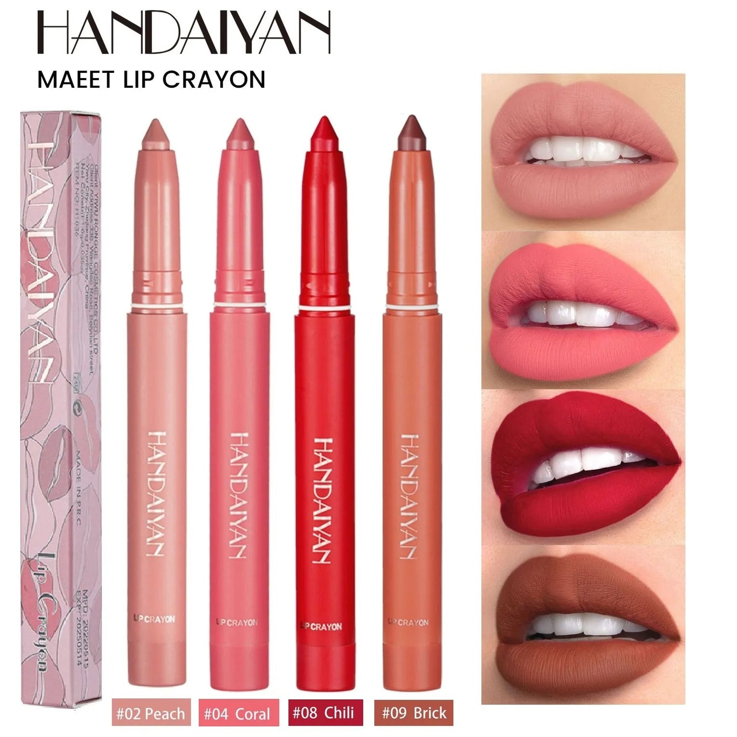 Matte Lip Liner HANDAIYAN - Oferta maquillajes