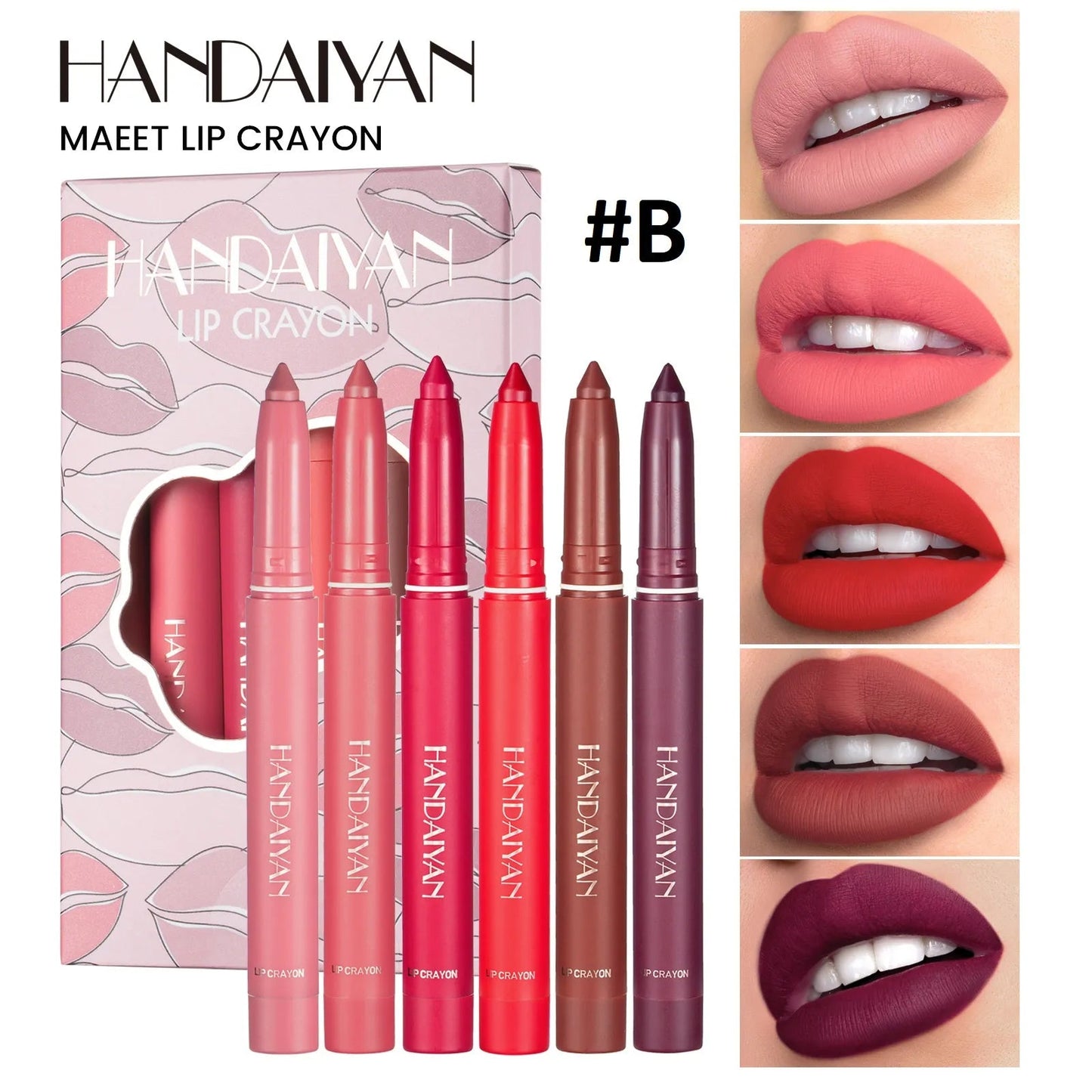 Matte Lip Liner HANDAIYAN - Oferta maquillajes