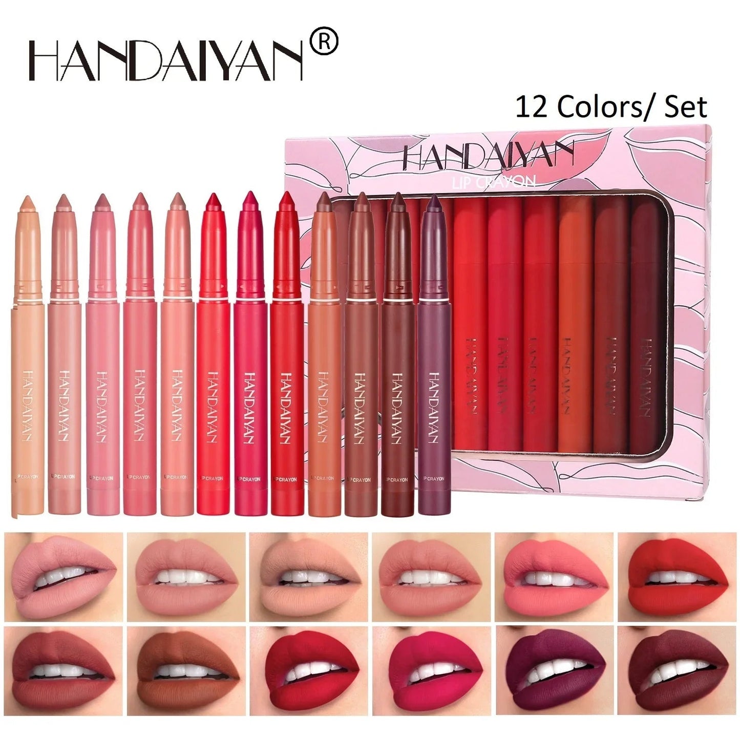 Matte Lip Liner HANDAIYAN - Oferta maquillajes