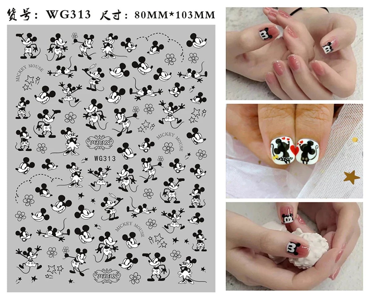 Mickey Mouse Nail - myglowmuse