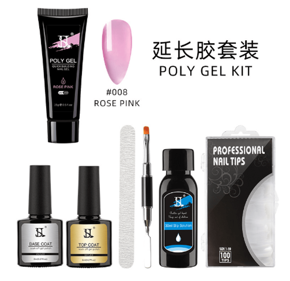 Nail Gel Kit VENALYSA - myglowmuse
