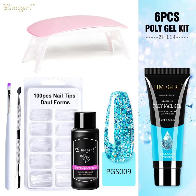 Nail Gel Set LIMEGIRL - Oferta maquillajes