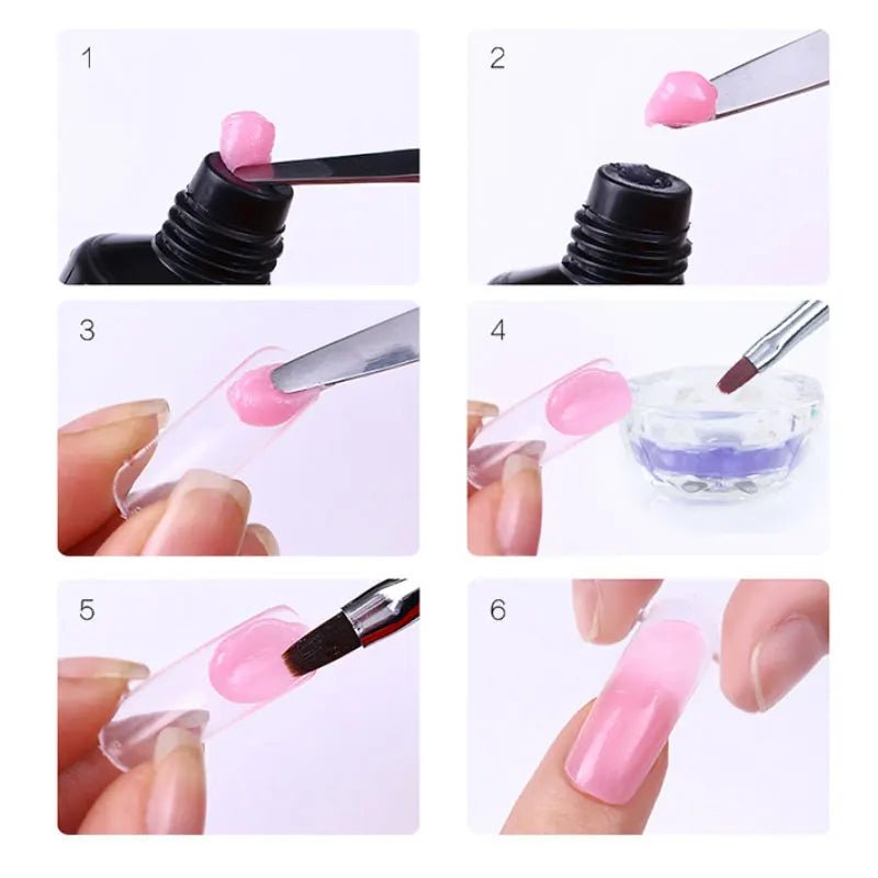 Nail Gel Set LIMEGIRL - myglowmuse