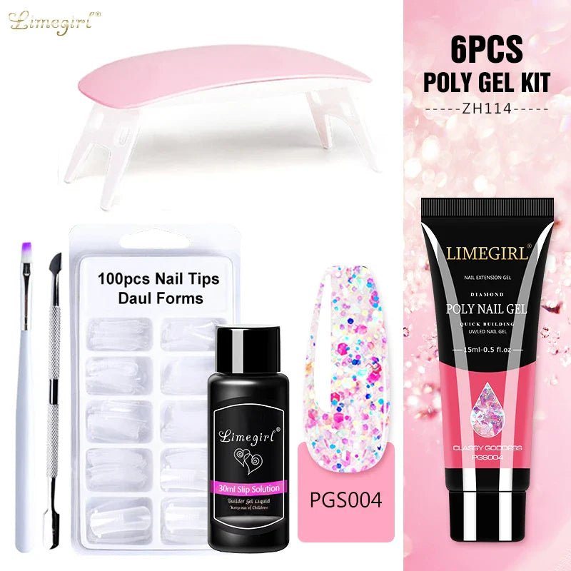 Nail Gel Set LIMEGIRL - Oferta maquillajes