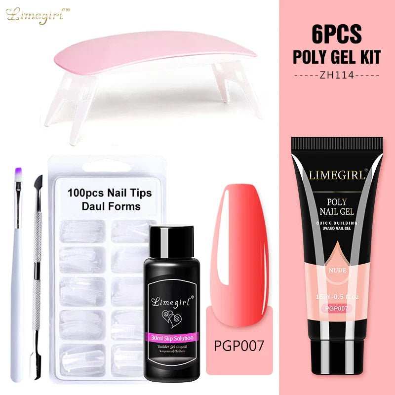 Nail Gel Set LIMEGIRL - Oferta maquillajes