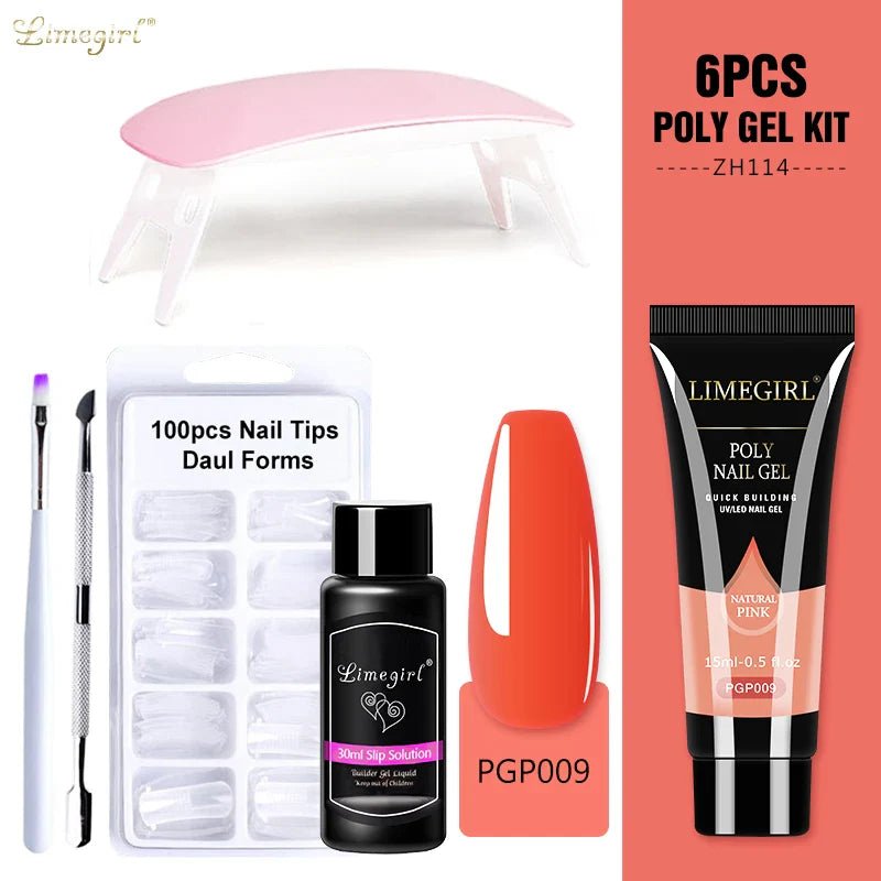 Nail Gel Set LIMEGIRL - Oferta maquillajes
