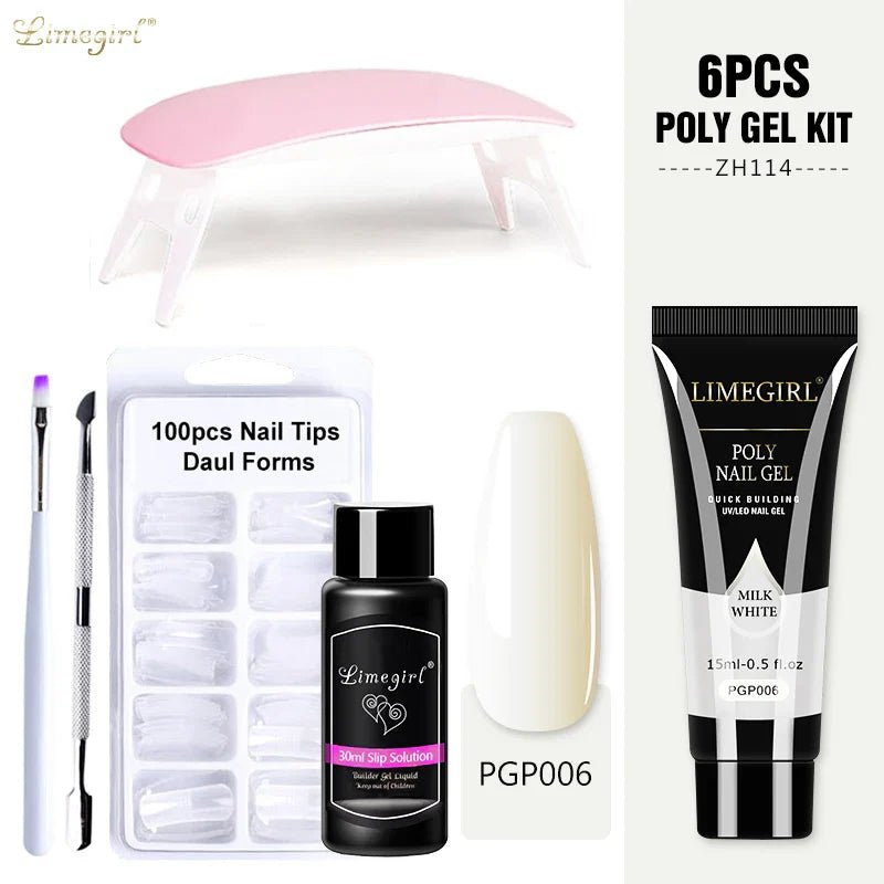 Nail Gel Set LIMEGIRL - Oferta maquillajes