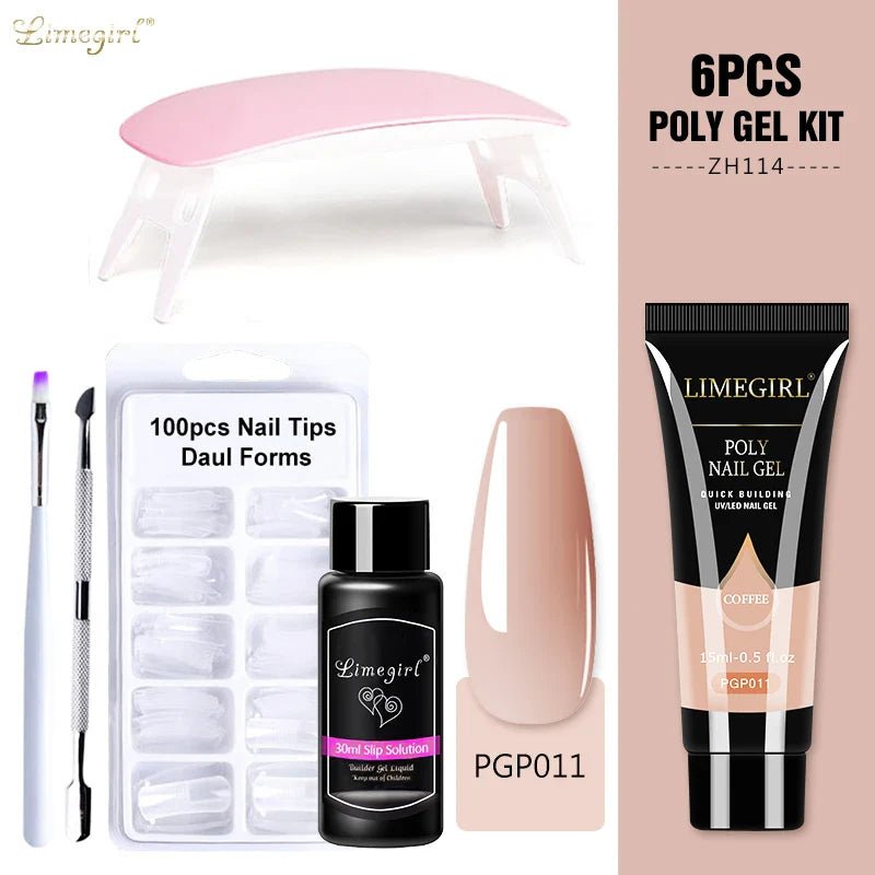 Nail Gel Set LIMEGIRL - Oferta maquillajes