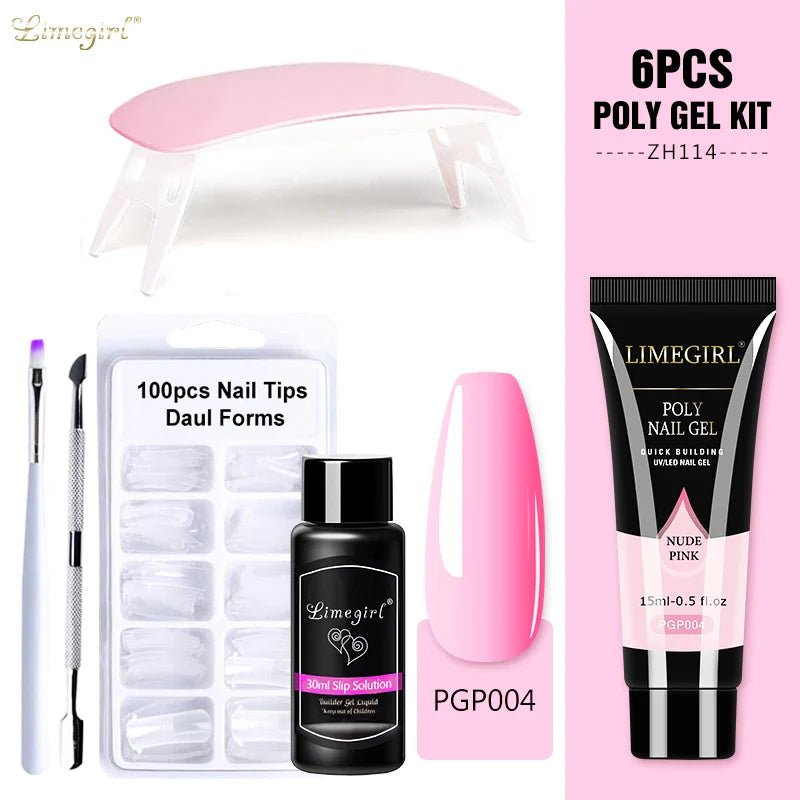 Nail Gel Set LIMEGIRL - Oferta maquillajes