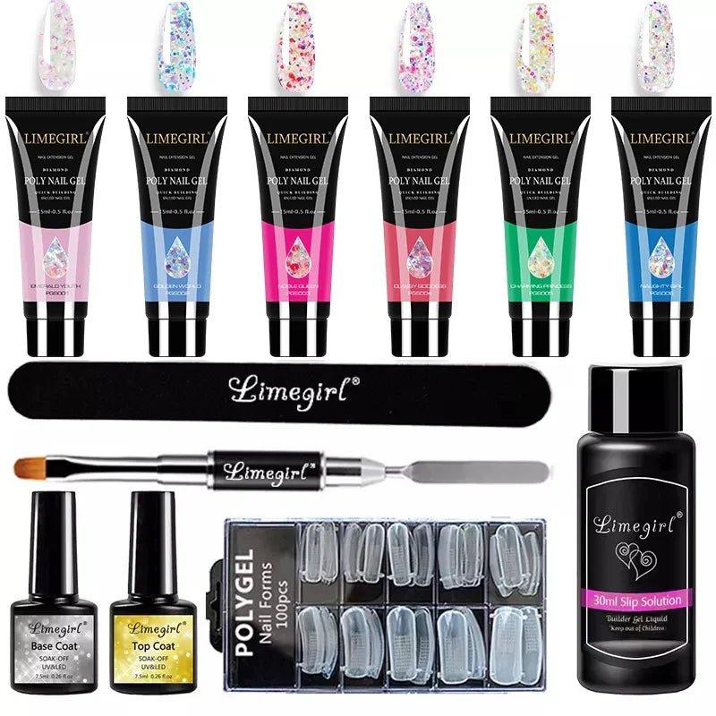 Nail Gel Set LIMEGIRL - Oferta maquillajes
