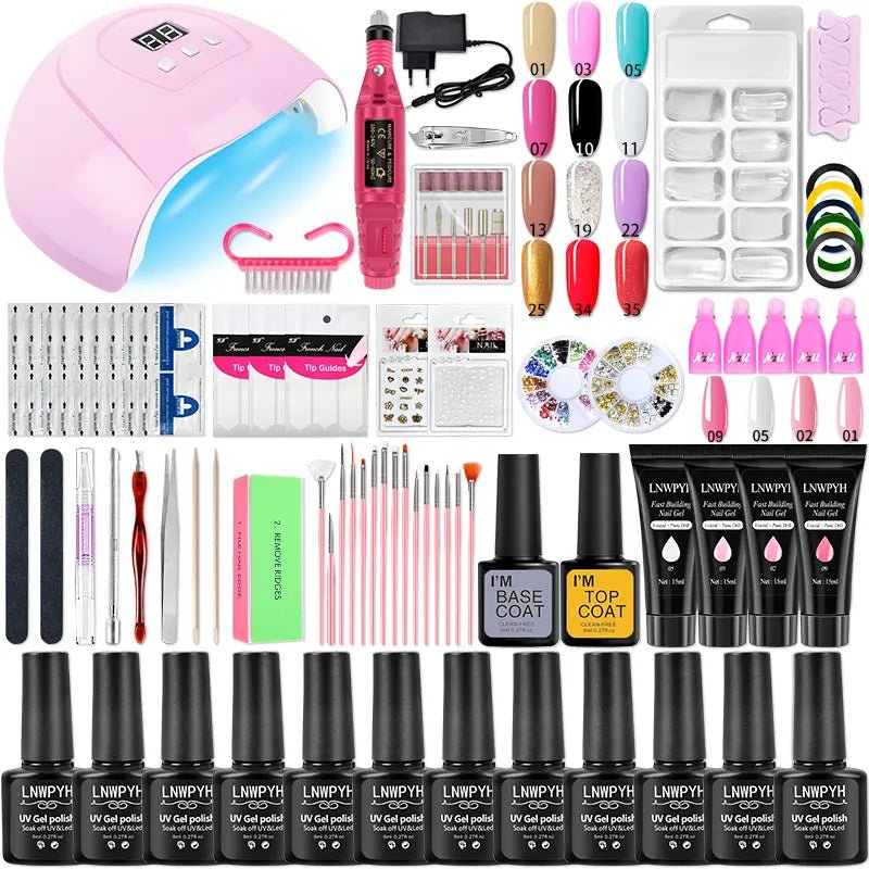 Nail machine and polish set - Oferta maquillajes
