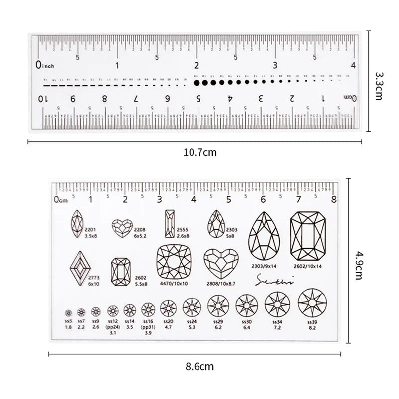 Nail Ruler - myglowmuse