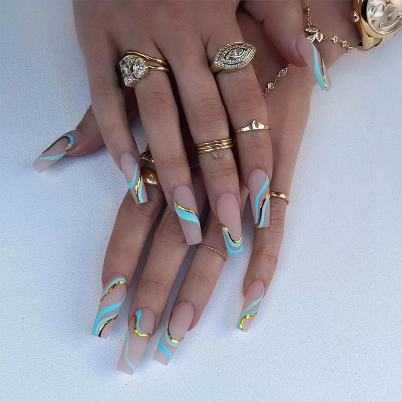 Nails false - myglowmuse