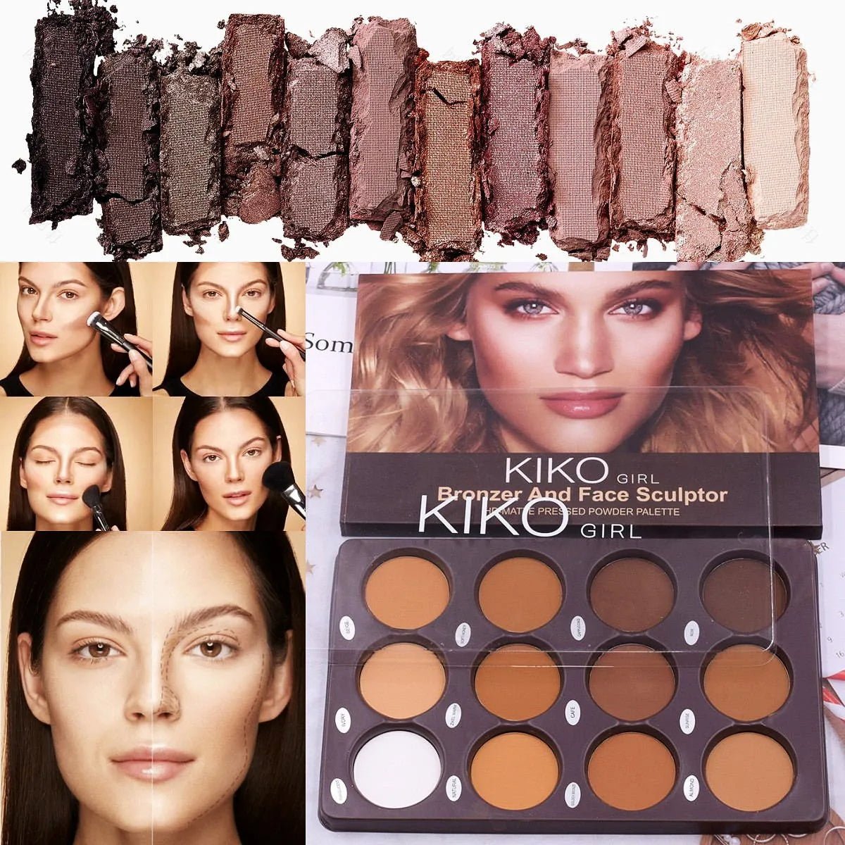 Palette Shades KIKO - myglowmuse