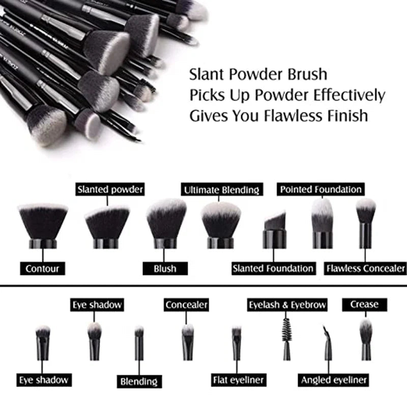 Professional Brushes ZOREYA - myglowmuse
