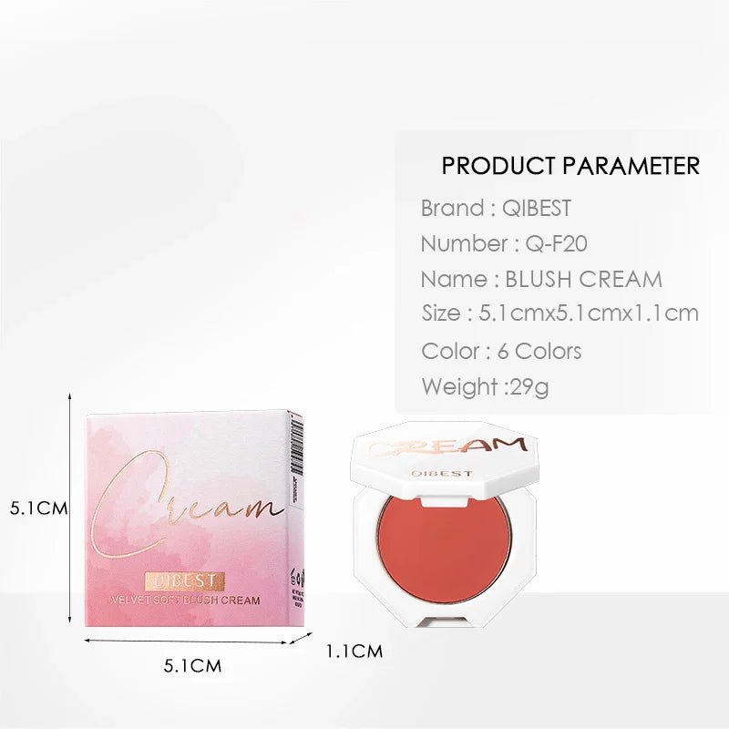 QIBEST Gel Cream Blush - myglowmuse