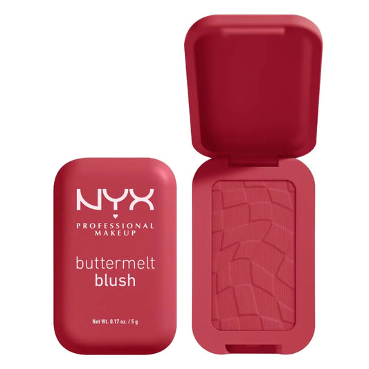 NYX Buttermelt Powder Blush – Vegan, Long-Lasting
