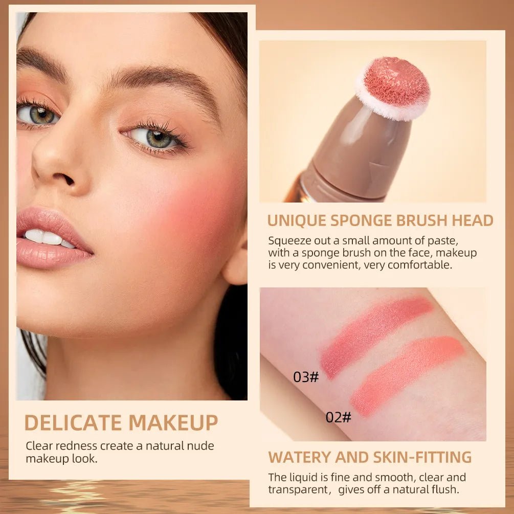 Rubor in concentrated liquid QIBEST - myglowmuse