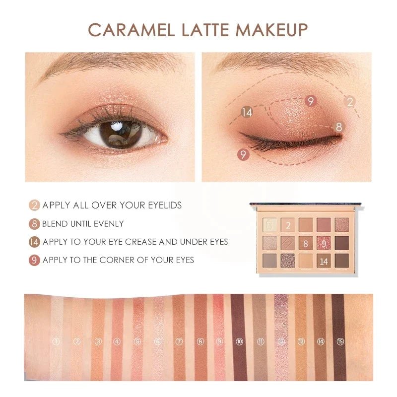 Shadow Palette FOCALLURE - myglowmuse