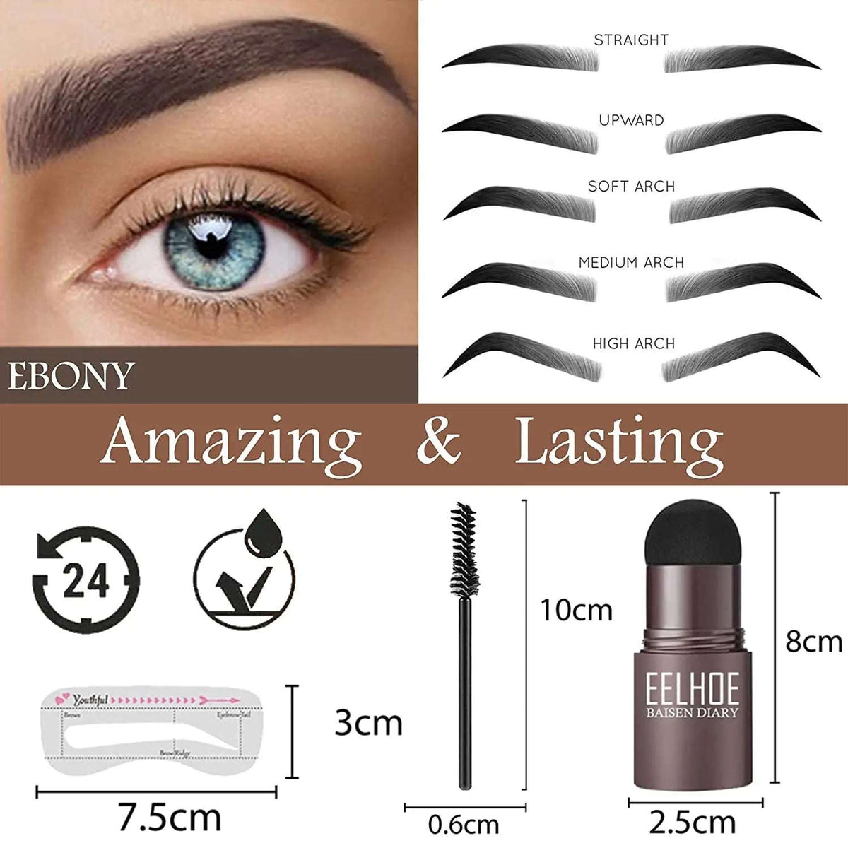 Step Eyebrows Set EELHOE - myglowmuse
