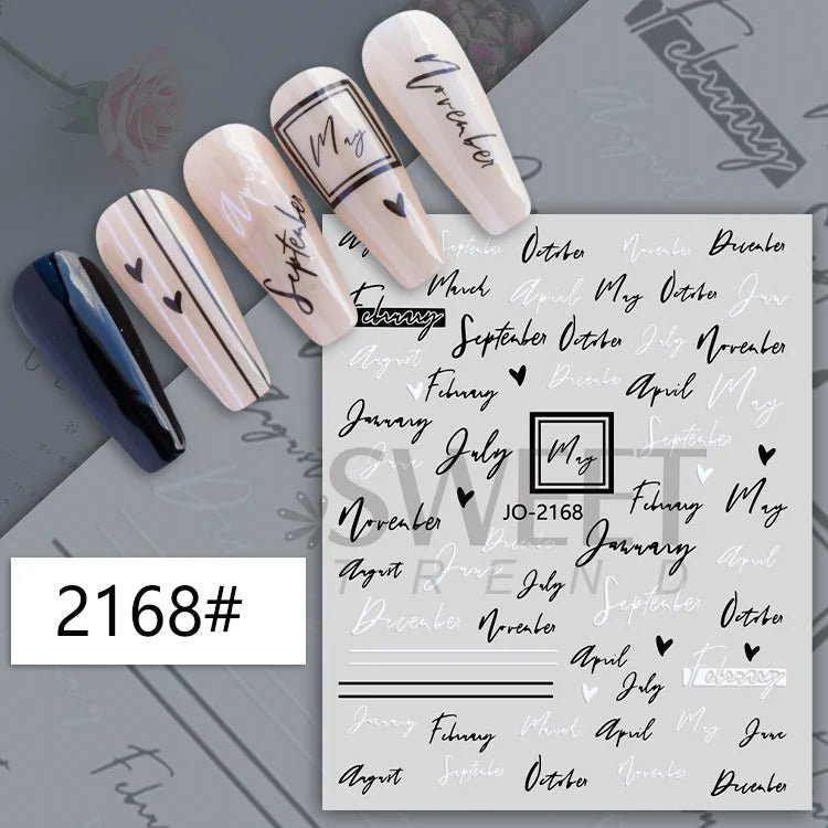 Stickers nail - myglowmuse