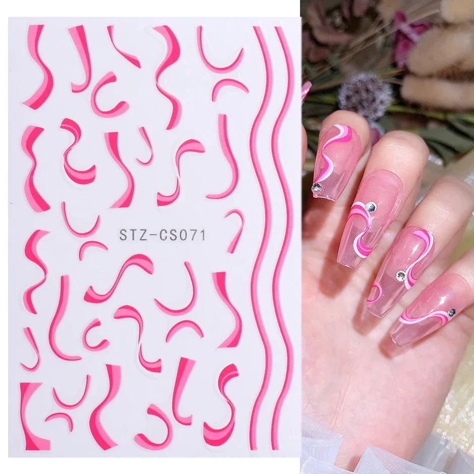 Stickers nail - myglowmuse