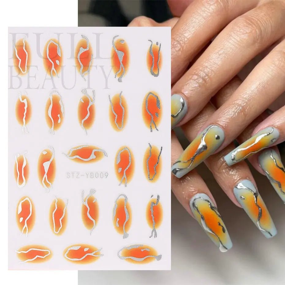 Stickers Nails - myglowmuse