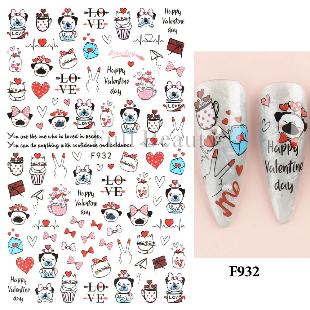 Stickers Nails - myglowmuse