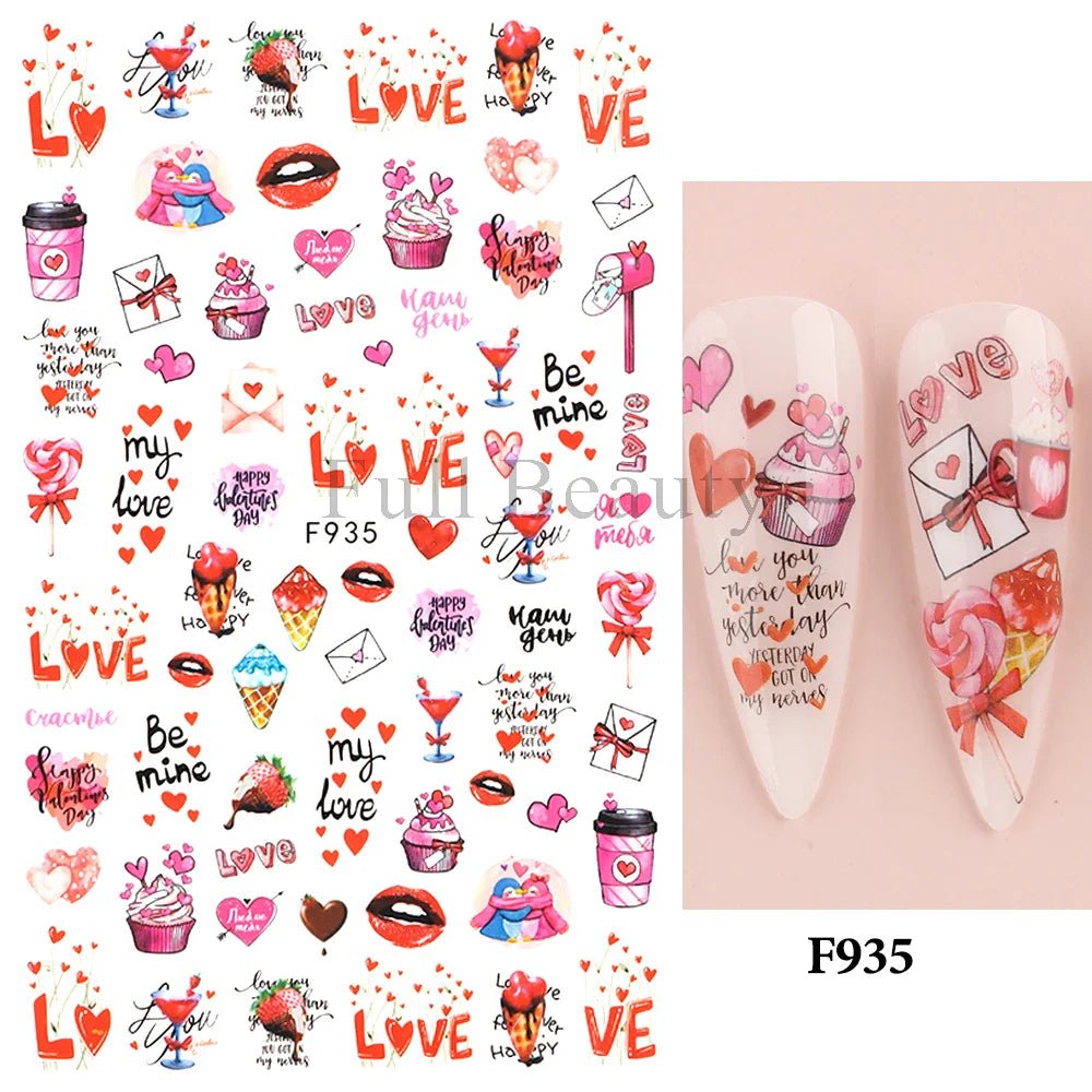 Stickers Nails - myglowmuse