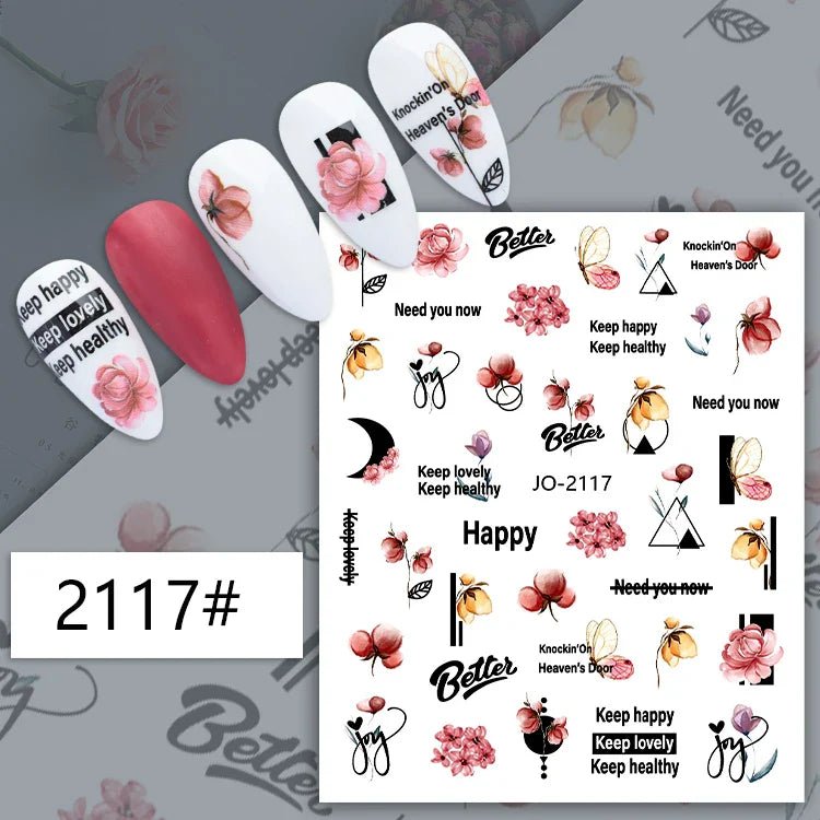 Stickers Nails - myglowmuse