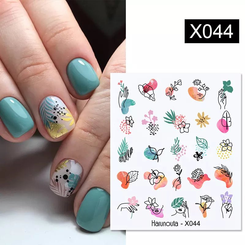 Stickers Nails Art - myglowmuse
