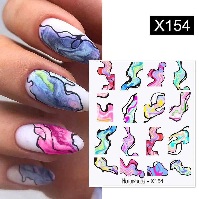 Stickers Nails Art - myglowmuse
